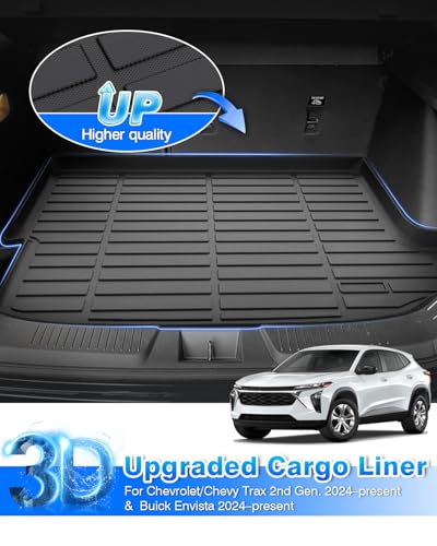 Cartist Cargo Mat for Chevy Trax & Buick Envista 2024 2025 2026, All Weather Cargo Liner for Trax Accessories, Heavy Duty Car Mats, Car Accessories - size: 6)Buick Envista & Chevy Trax 2024-2026