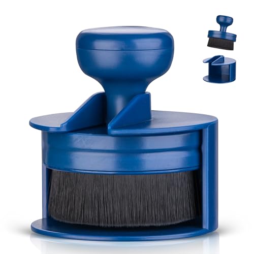 BABYSHEEP Car Tire Shine Applicator,Vegan Tire Shine Brush with Stand for Auto Detailing Cleaning Service,Blue - color: Blue, size: 1