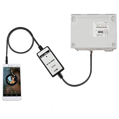 Car Auido AUX Input, 3.5mm AUX Adapter CD Changer for Toyota Camry 2005-2011, Avensis 2003-2011, Corolla 2005-2011, Tacoma 2004-2008, RAV4 2004-2011 - style: AUX