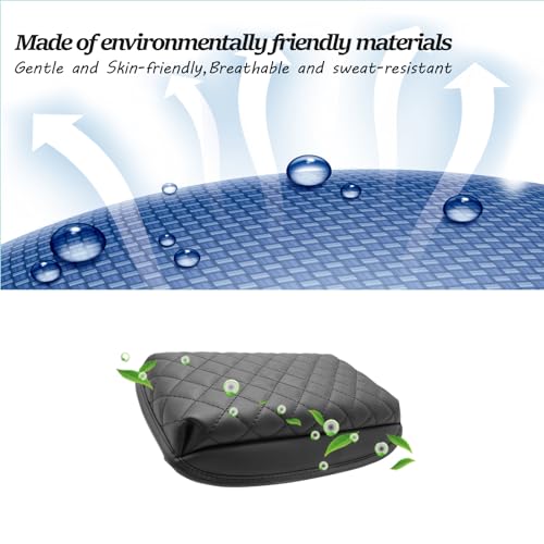 SKTU for 2024 2025 2026 Hyundai Kona Center Console Cover 2024 2025 2026 Kona SE/SEL/N Line/Limited Armrest Pad Cover Kona Seat Box Cover Hyundai Kona 2024 2025 2026 Accessories Center Console Cushion - color: 2024+ Kona