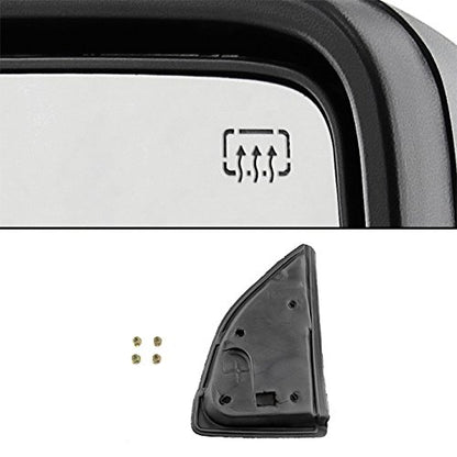 AKKON - For 08-16 Ford SuperDuty Extendable Towing Power Telescoping Wide Angle Side Mirrors Passenger Side - size: Passenger Side