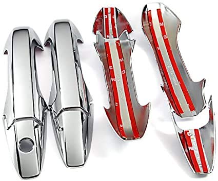 Chrome Side Door Handle Cover Trims Fit for 2007-2011 Honda CR-V CRV