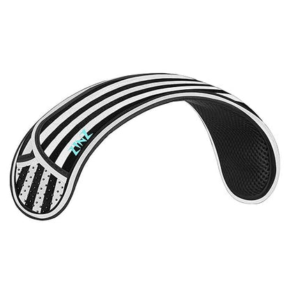 ZINZ Ultra Thick & Breathable Universal Shoulder Pad Cushion for Bag - Long & Comfort - color: Black&white