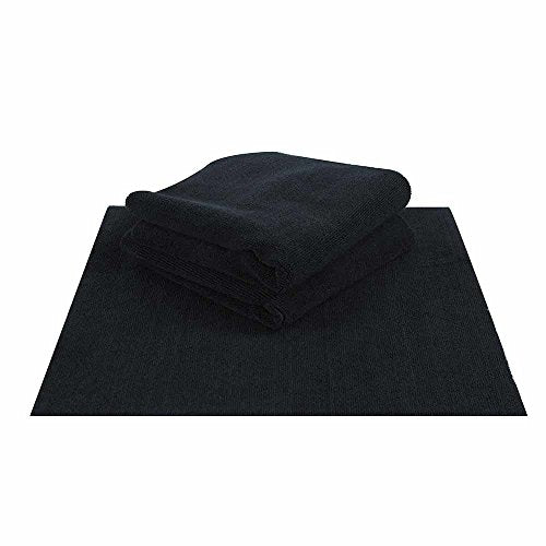 Chemical Guys MIC_805_3 Monster Edgeless Microfiber Towel, Black (16 in. x 16 in.) (Pack of 3) - color: Black (Pack of 3)
