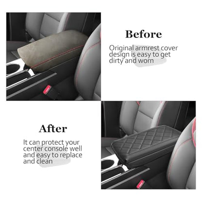 SKTU 2025 2026 Chevy Equinox Accessories Center Console Cover for 2025 2026 Chevrolet Equinox (LT/ACTIV/RS) Armrest Cover 2025 2026 Equinox Armrest Pad 2025 2026 Chevy Equinox Center Console Cushion - color: for 2025 2026 Equinox
