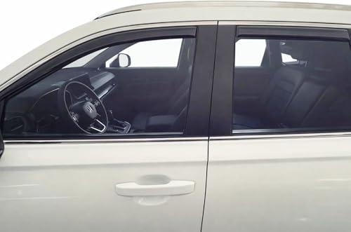 2023-2026 in-Channel Rain Guards for Honda CR-V Side Window Visor Deflectors CRV LX EX EX-L Sport Hybrid Sport Touring Durable Tinted Shades 2024 2025 - size: For Honda CR-V 2023-2026 (In-Channel)