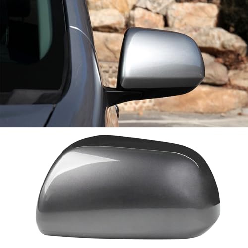 Moonlinks Compatible with 2012 2013 2014 2015 2016 2017 2018 2019 2020 Toyota Sienna Left Driver Side Mirror Cover Replacement, Gray Left Side Clip-on Mirror Cap Replaces for 87945-08021-B1 - color: Left Gray