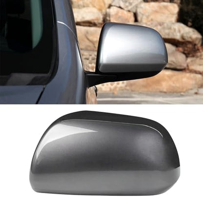 Moonlinks Compatible with 2012 2013 2014 2015 2016 2017 2018 2019 2020 Toyota Sienna Left Driver Side Mirror Cover Replacement, Gray Left Side Clip-on Mirror Cap Replaces for 87945-08021-B1 - color: Left Gray