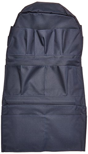 RoadPro RPSB-14BL Truck Seat Organizer 14-Pocket Back Seat Organizer Travel Essentials Semi Truck Accessories, Blue