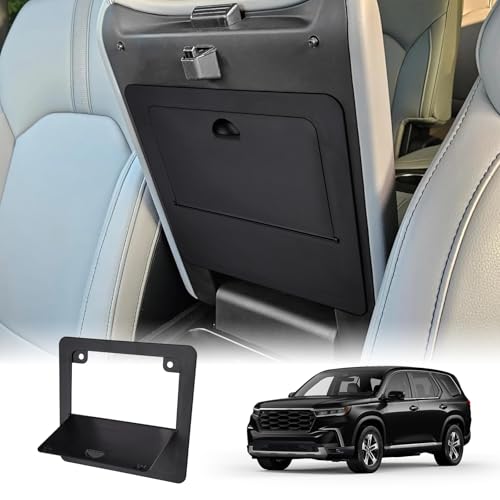 Autorder Armrest Hidden Storage Box for 2023-2026 Honda Pilot/2024-2026 Ridgeline/2024-2026 Passport Accessories Center Console Organizer Secret Compartment Hidden Organizer Insert Tray - size: 2023+ Pilot Hidden Organizer