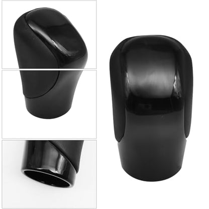 Compatible with Lexus ES GS GX is NX RC RX 200t 300 350 3450h 450hL 350L ABS Black Leather Piano Black Automatic Gear Shift Knob Lever Replace - color: Piano Black