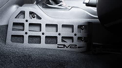 Center Console Molle Panels for 2018-2026 Jeep Wrangler & 2020-2026 Jeep Gladiator | Mount for Pouches, Med-Kits, Tools, Holsters & Other Accessories | Automatic & Manual Transmissions | DV8 Offroad