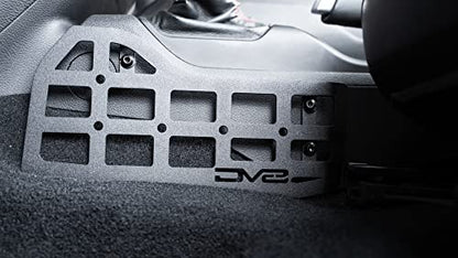 Center Console Molle Panels for 2018-2026 Jeep Wrangler & 2020-2026 Jeep Gladiator | Mount for Pouches, Med-Kits, Tools, Holsters & Other Accessories | Automatic & Manual Transmissions | DV8 Offroad