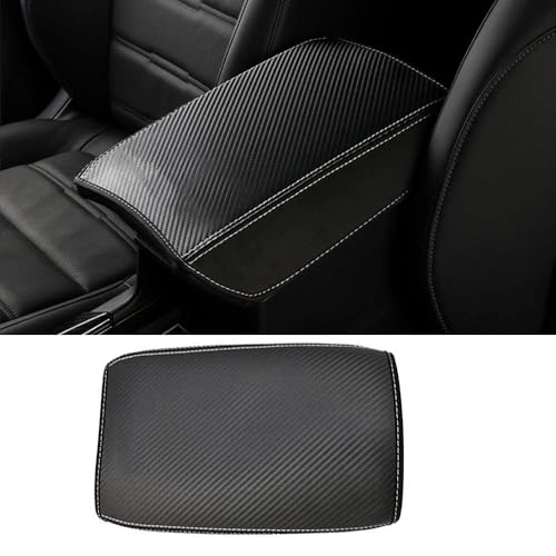 LEXLEY Armrest Box Cover Center Console Pad Waterproof Anti-Scratch Leather Protector Covers For CRV CR-V 2017 2018 2019 2020 2021 2022-Carbon fiber - color: Carbon fiber