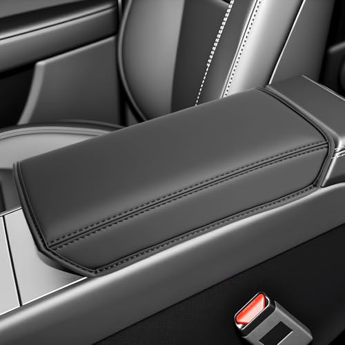 SKTU for 2025 2026 Tesla Model Y Armrest Cover for 2025 2026 Tesla Model Y Center Console Cover Tesla Model Y 2025 2026 Accessories Console Cushion 2025 2026 Model Y Seat Box Cover [Durable, Soft] - color: for 2025 2026 Model Y Type2