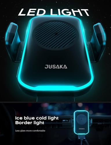Wireless Car Charger,15W Fast Charging Auto Clamping Phone Holders for Your Car Compatible with iPhone 16/15/14/13, for Samsung Galaxy S24 Ultra S23 S22 S21, S20, S10+, Black - color: Black