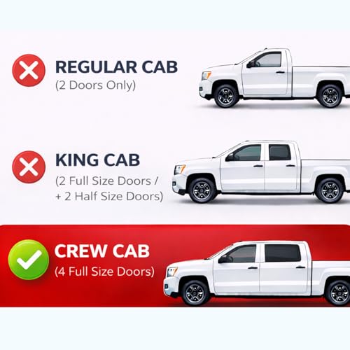 KPY Rain Guards Fit for 2004-2015 Nissan Titan Crew Cab, Out-Channel Window Visors Vent Wind Deflectors 4PC, Truck Accessories for 04-15 Titan Crew Cab (Full-Size Cabs) - size: 2004-2015 Titan Crew Cab