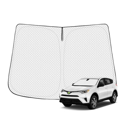 Canvcle Windshield Sun Shade for 2013-2018 Toyota RAV4 Accessories Thicken 6-Layer Front Window Sunshade Cover Sun Visor Protector Foldable Block UV Rays Keep Vehicle Cool - size: 1PCS Toyota RAV4 2013-2018