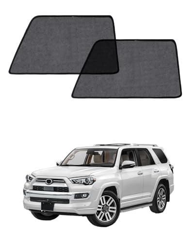 Car Window Shade for Toyota 4 Runner 2011-2023,2 Pack UV & Glare Protection, Breathable Privacy Screen, Insect & Bug Blocker Magnetic Mesh Side Rear Sun Shades for Baby Camping, Napping & Travel - size: 2PC for Toyota 4 Runner (2011-2023)