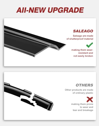 in-Channel Window Rain Guards Fit for Toyota RAV4 2013-2018, Extra Durable Window Visors Window Deflectors Vent Visors Vent Shades Car Accessories-4 pcs - size: Fit for 2013-2018 Toyota RAV4