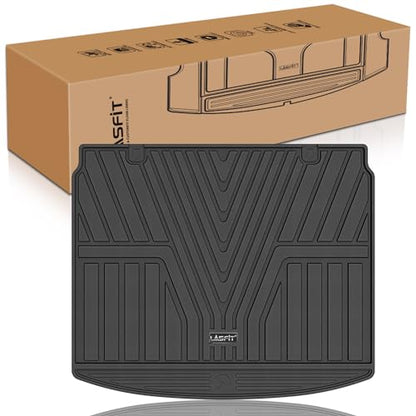 LASFIT Cargo Liner for Honda CR-V 2026 2025 2024 2023 (Gasoline & Hybrid & e:FCEV) All Weather TPE Car Trunk Mat (Upper Position), Cargo Only Black - style: 2）For Honda CR-V | 2023-2026 | Cargo Liner (Upper Position)