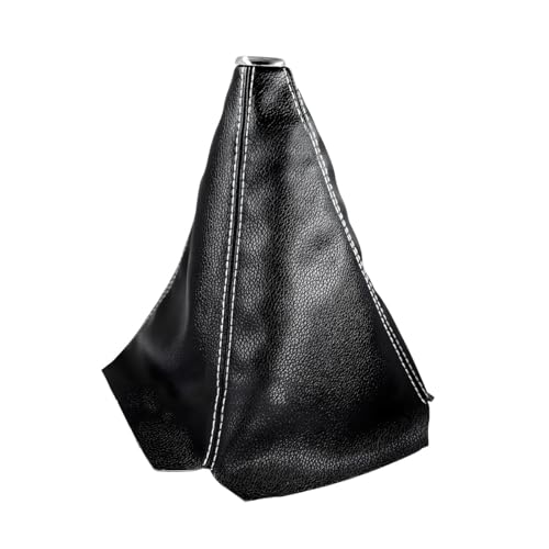 Yourkar Car Shift Knob Dust Cover, Auto Gear Shift Knob Boot, Dust-Proof Shifter Sleeve Replacement Suitable for Most Manual or Automatic Cars, Universal Interior Car Accessories (Black&White) - color: Black&White