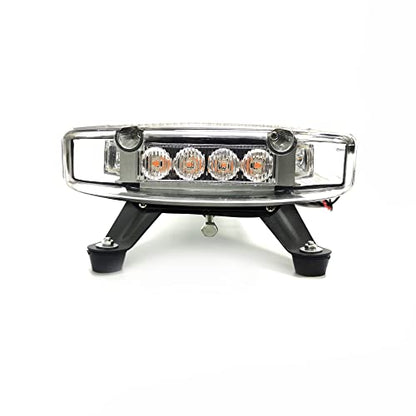 CFLMYYXGS 63" 120 LED Amber Emergency Warning Light Bar 12V-24V Strobe Flashing Beacon Light for Recovery Rescue Wreckers Tow Trucks Emergency Vehicles Snowplows Cranes Construction Vehicles Use