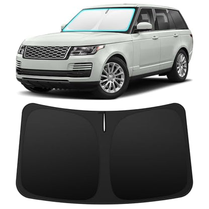 INSAUTO Custom Fit Windshield Sun Shade Accessories for Land Rover Range Rover 2013-2021, Foldable Front Window Sunshade, UV & Heat Reflector, Keeps Interior Cool, Includes Storage Bag - size: for 2013-2021 Land Rover Range Rover