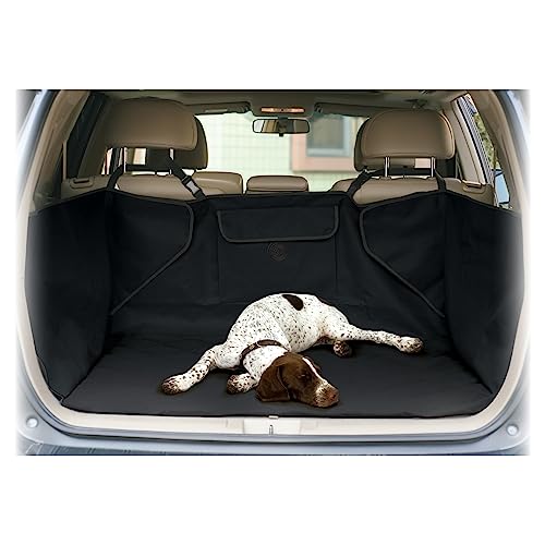 K&H Pet Products Quilted Cargo Cover Black Standard/Mid-Size Vehicle 54 Inches - color: Black, size: Standard/Mid-size Vehicle 54 Inches