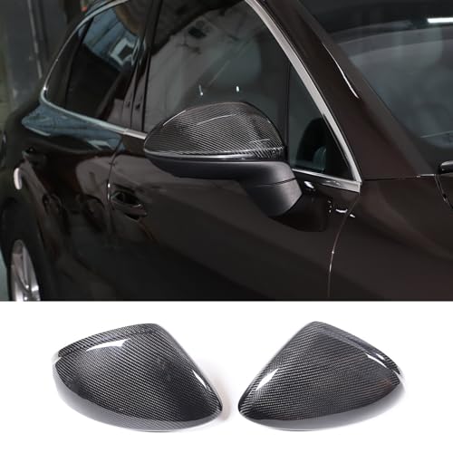 Rearview Mirror Cover Cap Compatible with Porsche Cayenne 2018-2022, Side Car Mirror Caps Automotive Exterior Accessories