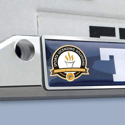 FANMATS NCAA Chrome Metal License Plate Frame