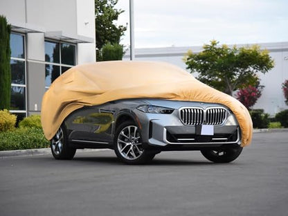 Heavy Duty Outdoor Car Cover Custom Fit for 2019-2026 BMW X5,Windproof All Weather Waterproof Sun Rain UV Dust Snow Protection Outdoor Car Covers - size: Custom Fit BMW X5