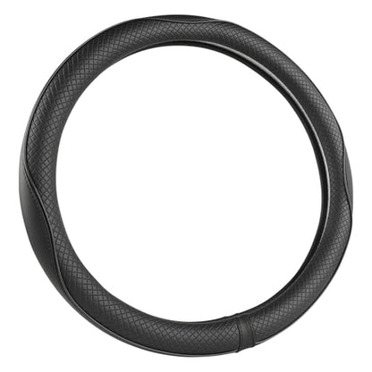 West Llama Customized Auto Car Steering Wheel Cover for Dodge RAM 1500 2500 3500, 15.5-16 inch (Black-Large Size) - color: D-Black, size: Large Size (15 ½''-16'')