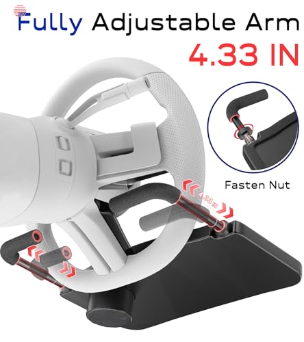 Car Steering Wheel Tray for Drivers Steering Wheel Tray for Dining, Mobile Office & Travel Food with Cup Holder, Scratch-Free EVA Hook Covers, 2-in-1 Desk Table for Car - Black