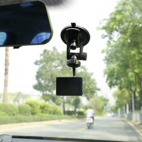 Suction Cup Mount for Garmin Dash Cam Mini/Mini 2/Min 3 30 35 45 46 55 56 65W 66W 67W X110 X210 X310/Speak Plus & Nuvi GPS - 4 Ball Head - size: Suction Cup Mount