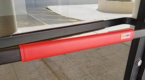 3.5" Rail Door Handle Cover Mitt (Red) - color: Red