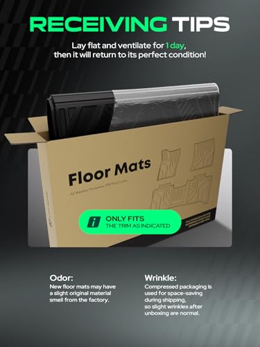 YHTAUTO Automotive Floor Mats Compatible with Honda CR-V 2017-2022 Hybrid Models, TPE All Weather Floor Liner Odorless Custom Fit Car Mats, 1st & 2nd Row, Set of 3 - size: 2017-2022