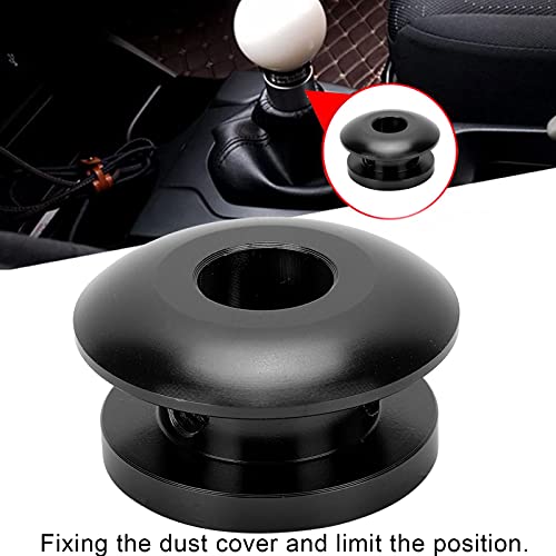 Aramox Shift Knob Limiter,Universal Car Shift Knob Boot Retainer Limiter Shifter Shifting Head Buckle Stopper(Black)
