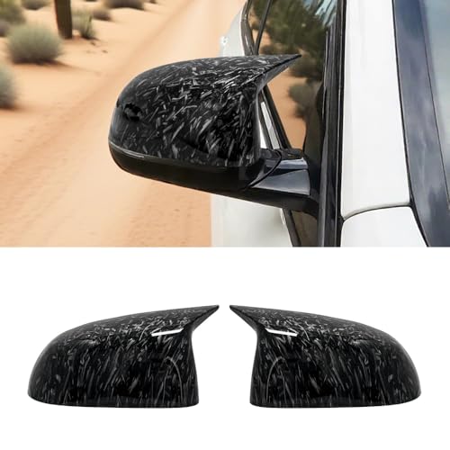 Side Mirror Cover Compatible with X3 G01 X4 G02 / Pre-lci X5 G05 X6 G06 X7 G07 (Forged Carbon Pattern, G01 G02 G05) - color: Forged Carbon Pattern, size: G01 G02 G05