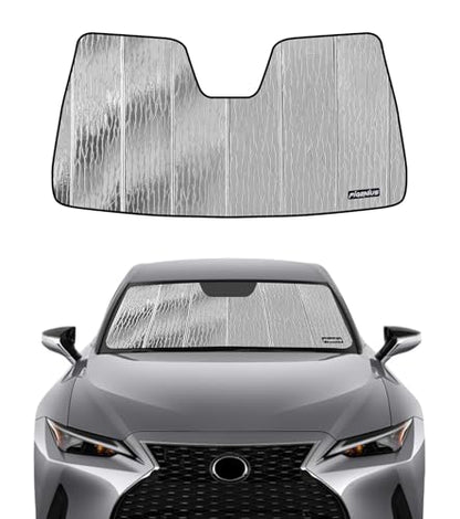Pigenius Windshield Sunshade for Lexus IS300/IS350/IS500 2021-2026 Front Window Sun Shade - AstraGuard - color: Silver, size: 2021-2026 IS