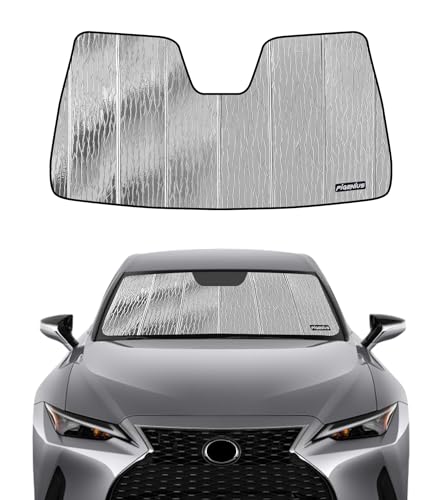 Pigenius Windshield Sunshade for Lexus IS300/IS350/IS500 2021-2026 Front Window Sun Shade - AstraGuard - color: Silver, size: 2021-2026 IS
