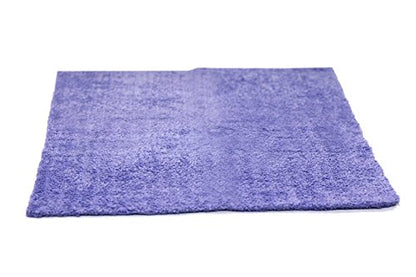 Maxshine 16”x24” Edgeless Purple Microfiber Towel (500GSM) - Double-Sided, Plush Car Drying Towel for Detailing - Professional Auto Detailing - color: Purple, size: 16" x 24"
