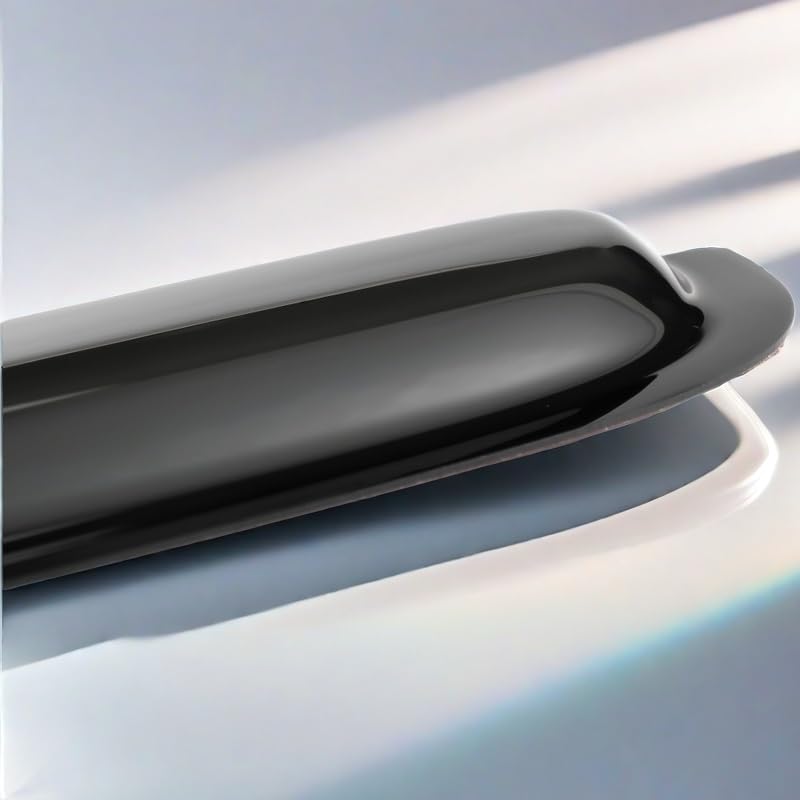 Rainproof Side Window Wind Deflectors for Benz E-Class W210 1996-2002 | Tape-on Sun Rain Guards, Stylish Car Window Visors & Vent Deflectors Installation Tape Included MB07 - size: E-CLASS W210 1996-2002