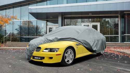 Kayme Heavy Duty Car Cover Custom Fit BMW Z3 Coupe Cabriolet, Waterproof All Weather for Automobiles, Full Exterior Covers Sun Rain UV Protection. - size: Custom Fit BMW Z3