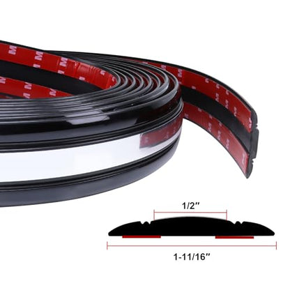18FT Automotive Chrome Trim Molding Heavy Duty Car Side Molding UV Protected Scratch-Proof for RV Truck Motor Bumper Door Window Self Adhesive, 1-11/16" Wide