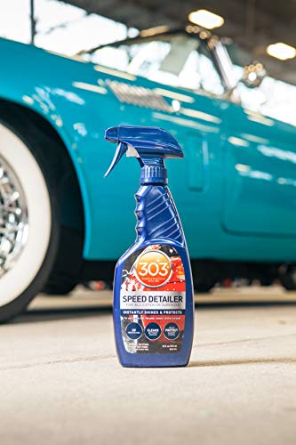 303 Products Speed Detailer - Instantly Shines and Protects Paint - for All Exterior Automotive Surfaces - Cleans Between Washes - UV Protection, 1 Gallon, (30229) - size: 128 Fl Oz (Pack of 1)