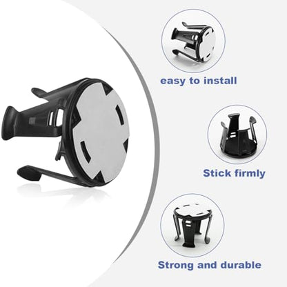 Zpana Car Slim Can Cup Holder Adapter, Vehicle Energy Drink Holder Insert, Reversible Wiggle Free Automotive Cup Holder Expander Accessories, Universal for SUV, Sedan, Truck(1PC) - color: 1 PC