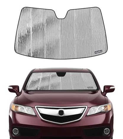 Pigenius Windshield Sunshade for Acura RDX 2013-2018 No Camera, Reversible Silver/Black - color: AstraGuard, size: 2013-2018 RDX w/o