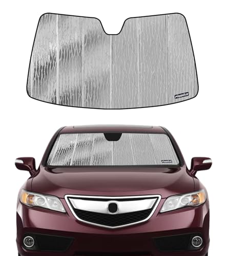 Pigenius Windshield Sunshade for Acura RDX 2013-2018 No Camera, Reversible Silver/Black - color: AstraGuard, size: 2013-2018 RDX w/o