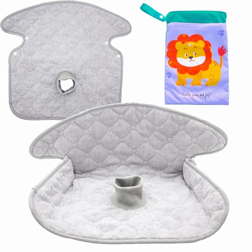 2 Pack Potty Training Car Seat Protector &Bag, Waterproof Piddle Pads Carseat Liner,Soft Anti-Slip Car Seat Cover for Toddlers, Baby Car Seat Pee Protector, Carseat Pads for Potty Training - color: 2 Gray& 1 Bag